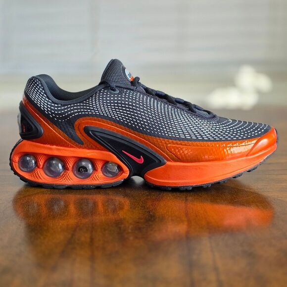 Nike Air Max DN QS Dark Smoke Grey Salsa Red Limited Edition 10.5 New HJ6695-001 - Picture 10 of 16